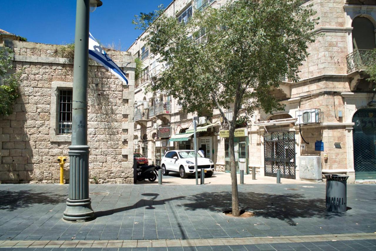 דירה לזוג על שוק מחנה יהודה Appartement Jeruzalem Buitenkant foto